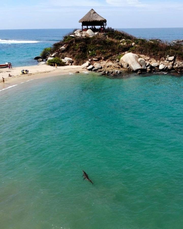 Hotel Jasayma Dentro Del Parque Tayrona Ел Заино Екстериор снимка