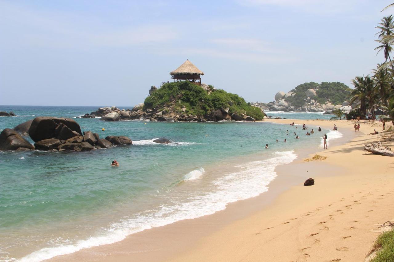 Hotel Jasayma Dentro Del Parque Tayrona Ел Заино Екстериор снимка