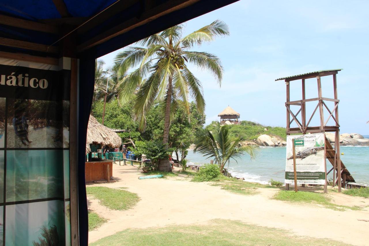 Hotel Jasayma Dentro Del Parque Tayrona Ел Заино Екстериор снимка