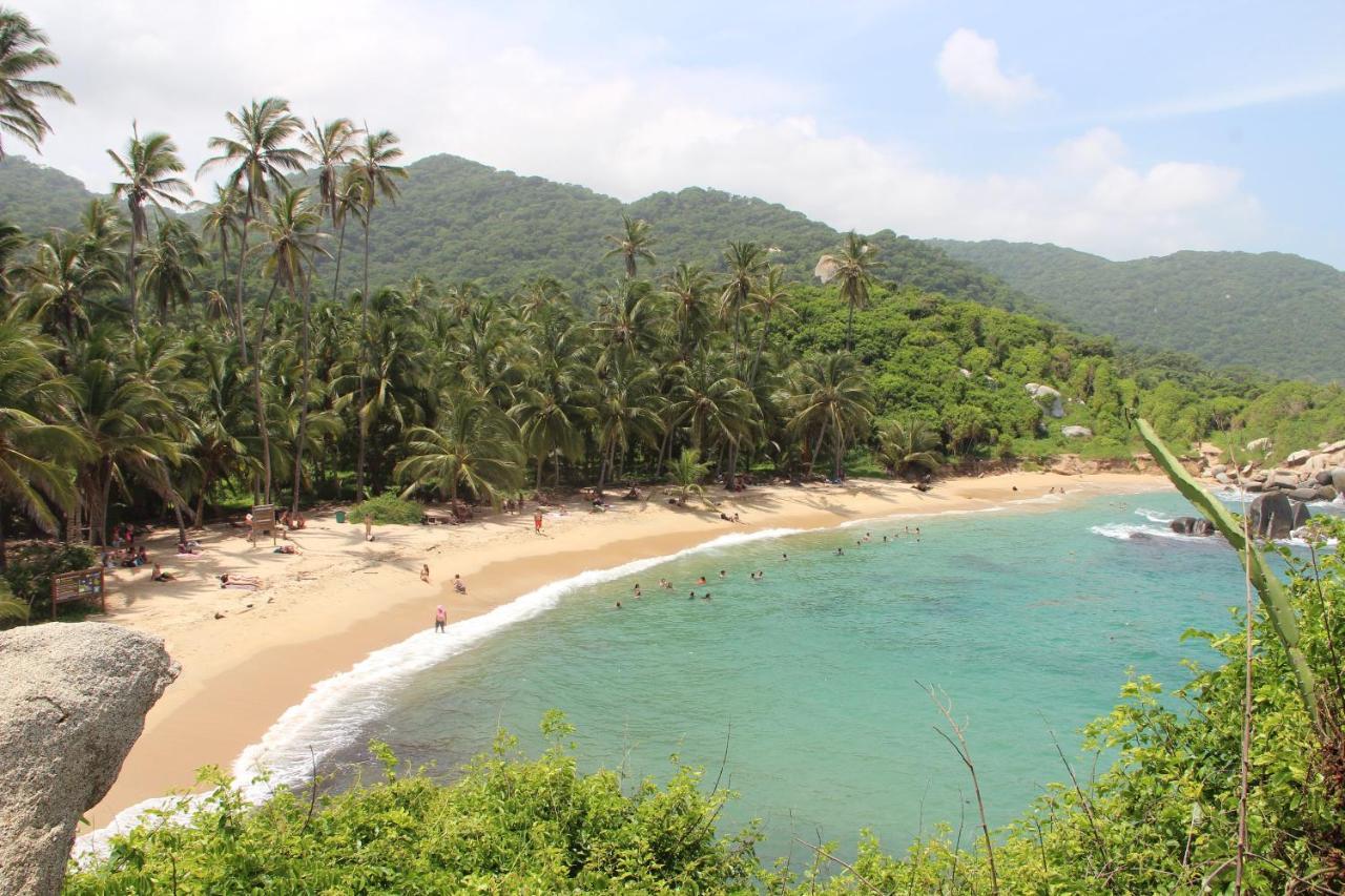 Hotel Jasayma Dentro Del Parque Tayrona Ел Заино Екстериор снимка