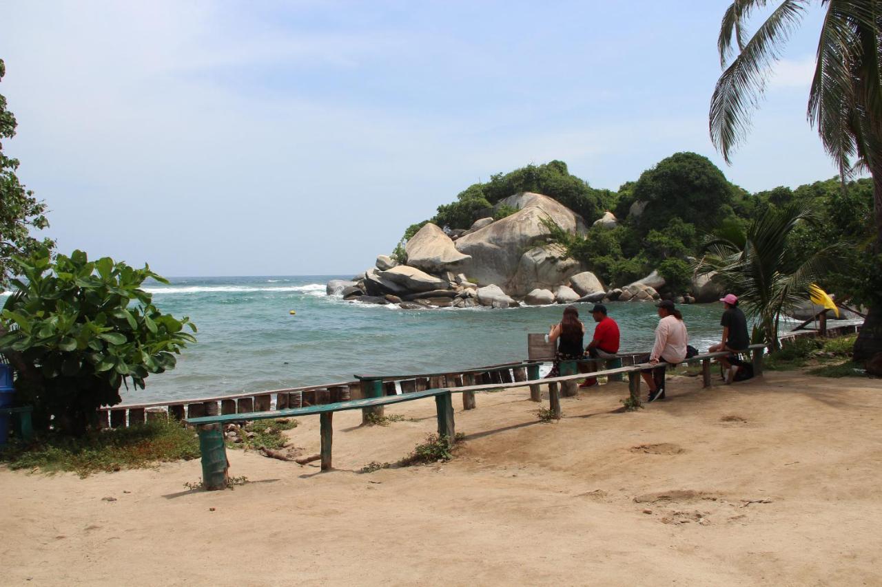 Hotel Jasayma Dentro Del Parque Tayrona Ел Заино Екстериор снимка