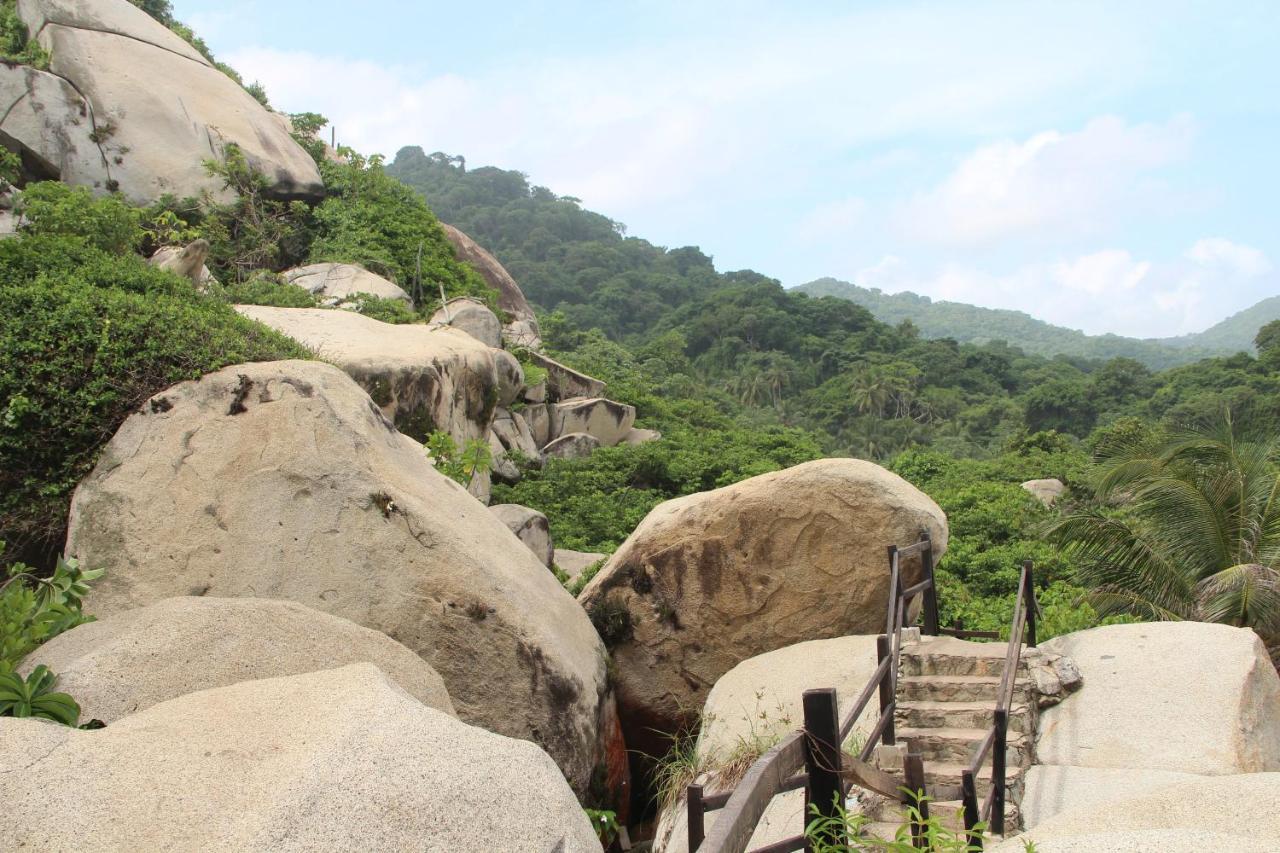 Hotel Jasayma Dentro Del Parque Tayrona Ел Заино Екстериор снимка
