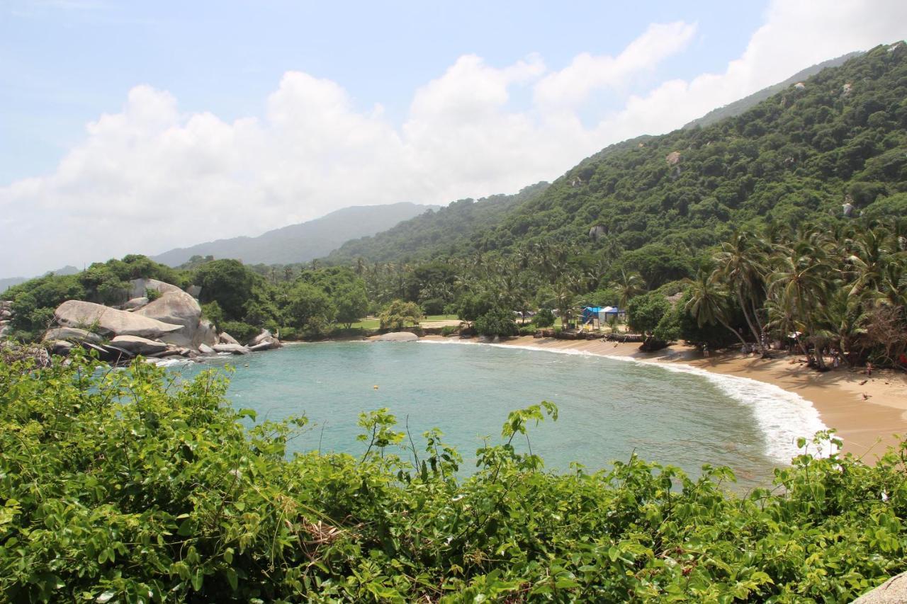 Hotel Jasayma Dentro Del Parque Tayrona Ел Заино Екстериор снимка